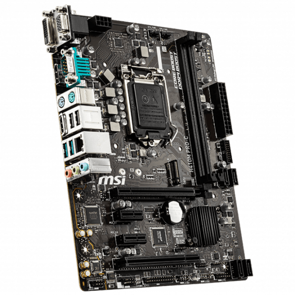 Материнская плата MSI H410M PRO-C mATX  photo 3