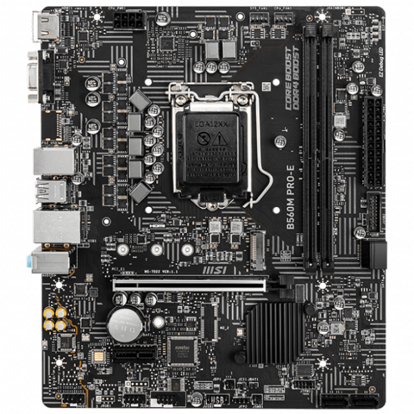 Материнская плата MSI B560M PRO-E mATX  photo 1