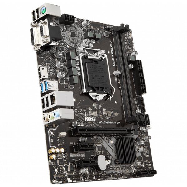 Placă de bază MSI H310M PRO-VDH mATX  photo 2