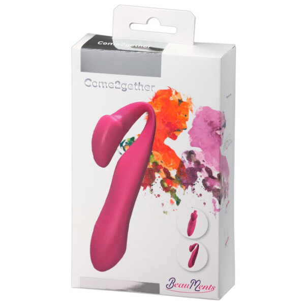 Вибратор BeauMents Come2gether Розовый  photo 4