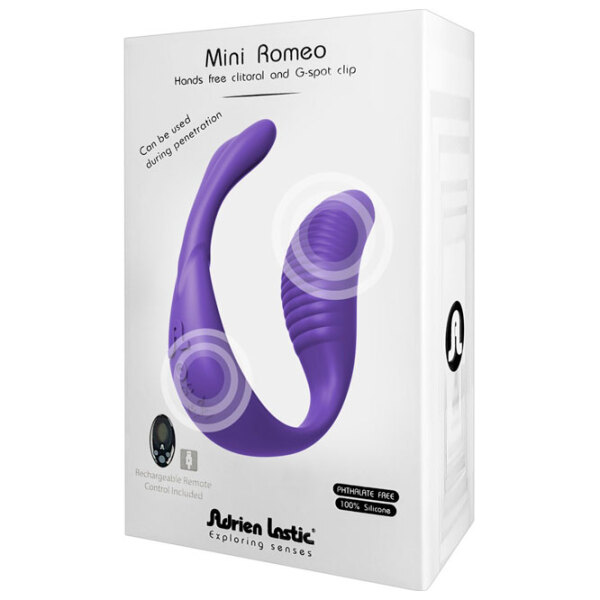 Vibrator Adrien Lastic Mini Romeo Purple  photo 3