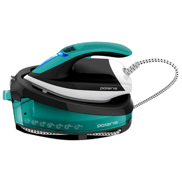 Fier de călcat Polaris PSS7510K Green 3000 W, 120 g/ min, 1.5 l, Ceramică photo 1