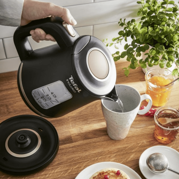 Ceainic electric Tefal KI533811 Black 2400 W, 1&nbsp;l, Material interior: Plastic photo 5