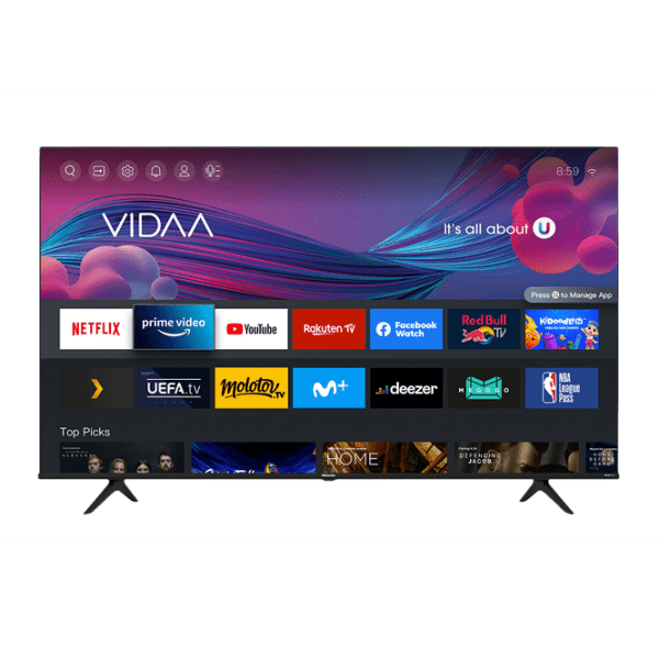 Телевизор Hisense 43A6BG Smart TV 4K Черный 43" | | 4K photo 1