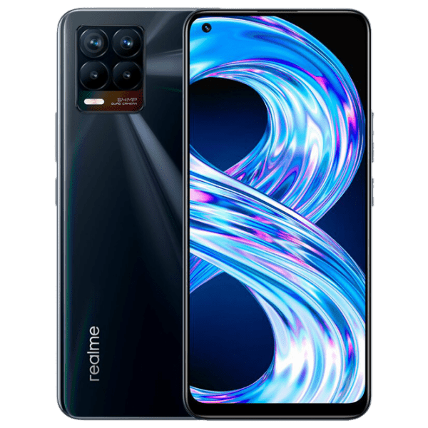 Realme 8 64 GB Punk Black 6.4" | 64 MP | 4 GB | Dual SIM photo 1