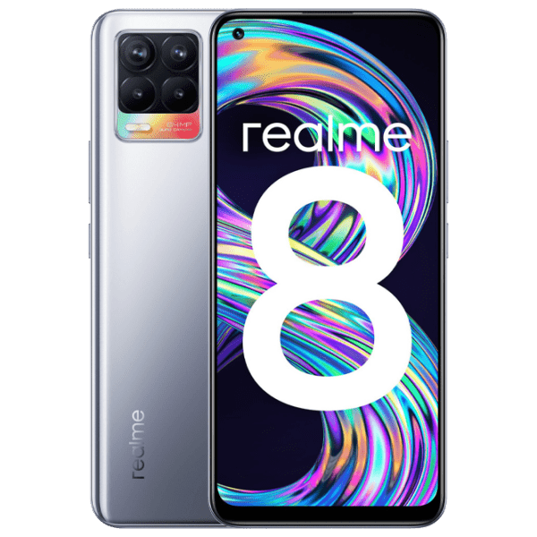 Realme 8 64 GB Cyber Silver 6.4" | 64 MP | 4 GB | Dual SIM photo 1