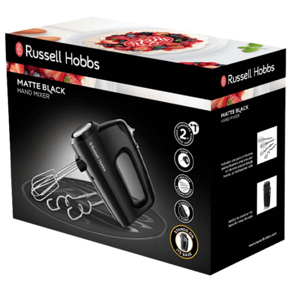 Mixer Russell Hobbs 24672-56 Black 350 W, Numărul de viteze: 5, Regim turbo photo 4