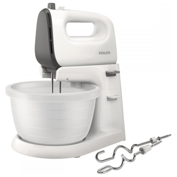 Mixer Philips HR3745/ 00 White 450 W, Numărul de viteze: 5, Regim turbo photo 2