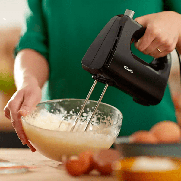 Mixer Philips HR3705/ 10 Black 300 W, Numărul de viteze: 5, Regim turbo photo 4