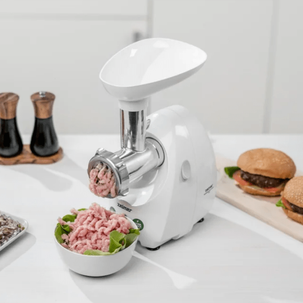 Мясорубка ZELMER ZMM4048 Белый 650 Вт/ 1900 Вт, 2.5 kg/ min photo 3