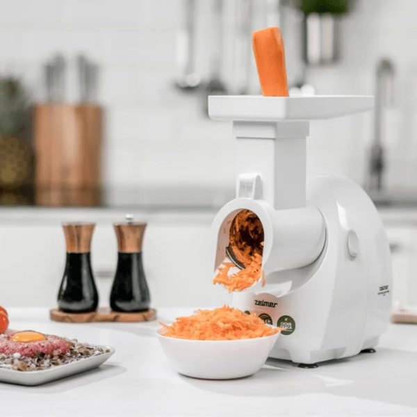 Мясорубка ZELMER ZMM4048 Белый 650 Вт/ 1900 Вт, 2.5 kg/ min photo 4