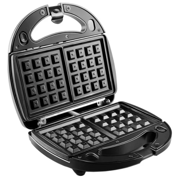 Aparat pentru sandvișuri Redmond RMB-M621/ 3 Black 700 W, Cantitatea de sandwich-uri: 4 photo 3