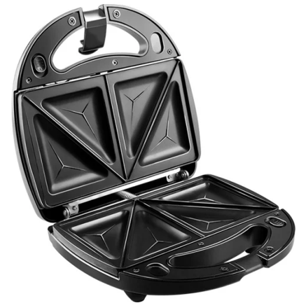Aparat pentru sandvișuri Redmond RMB-M621/ 3 Black 700 W, Cantitatea de sandwich-uri: 4 photo 4
