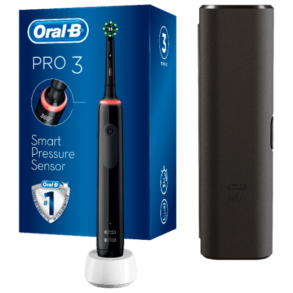 Зубная электрощетка Braun Pro 3 3500 Черный  photo 2