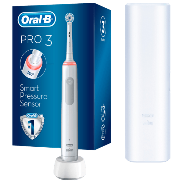 Periuță de dinți electrică Braun Pro 3 3500 White  photo 3