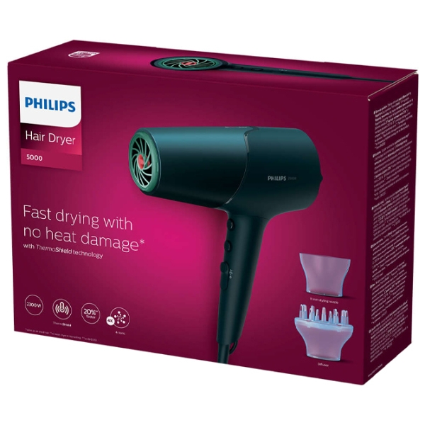 Фен Philips BHD512/ 00 Черный  photo 4