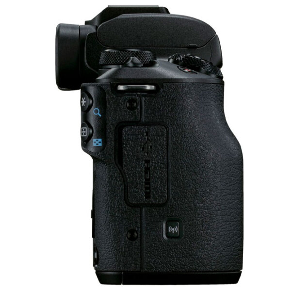 Cameră foto Canon EOS M50 Mark II + EF-M 15-45mm f/ 3.5-6.3 IS STM + EF-M 55-200mm f/ 4.5-6.3 IS STM Kit Black CMOS, 24.1 MP, photo 8