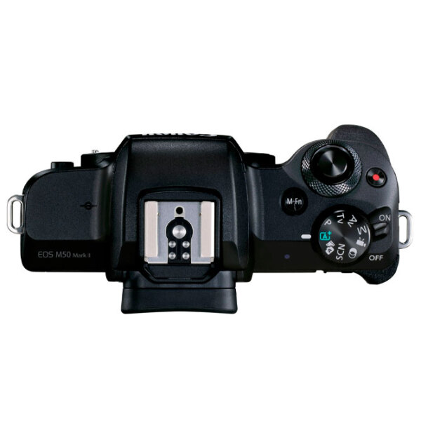 Cameră foto Canon EOS M50 Mark II + EF-M 15-45mm f/ 3.5-6.3 IS STM + EF-M 55-200mm f/ 4.5-6.3 IS STM Kit Black CMOS, 24.1 MP, photo 9
