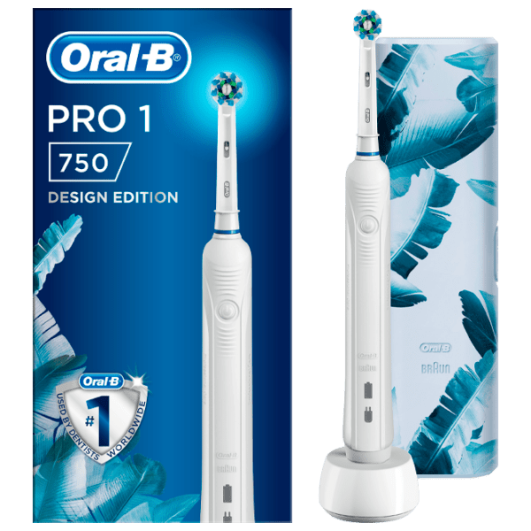 Зубная электрощетка Braun PRO 750 Cross Action Белый  photo 3