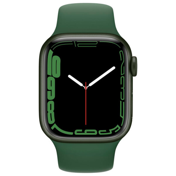 Ceas inteligent Apple Watch Series 7 Green 1.9" | 41 mm | Aluminiu/ Fluoroelastomer
| MKN03RB/ A photo 2