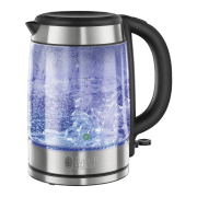 Ceainic electric Russell Hobbs 21600-57 Inox 2200 W, 1.7l, Material interior: Sticlă
