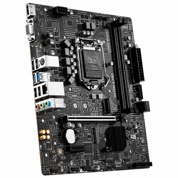 Материнская плата MSI H510M-A PRO mATX  photo 2