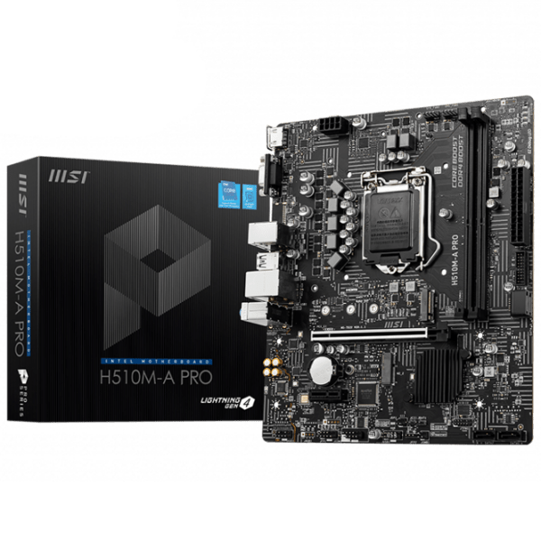 Материнская плата MSI H510M-A PRO mATX  photo 5