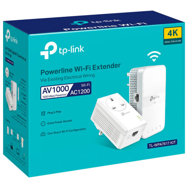 Access Point TP-Link TL-WPA7617 (2 buc.) White  photo 3