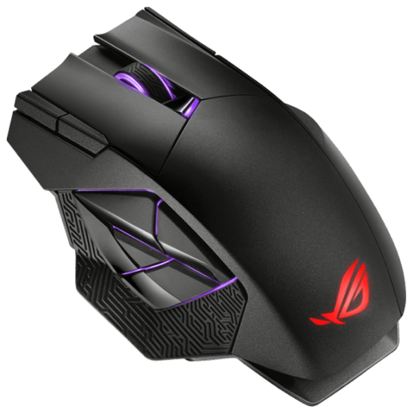 Mouse Asus ROG Spatha X Black Fără fir / 19000 dpi photo 2