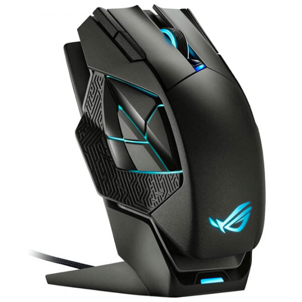 Mouse Asus ROG Spatha X Black Fără fir / 19000 dpi photo 4