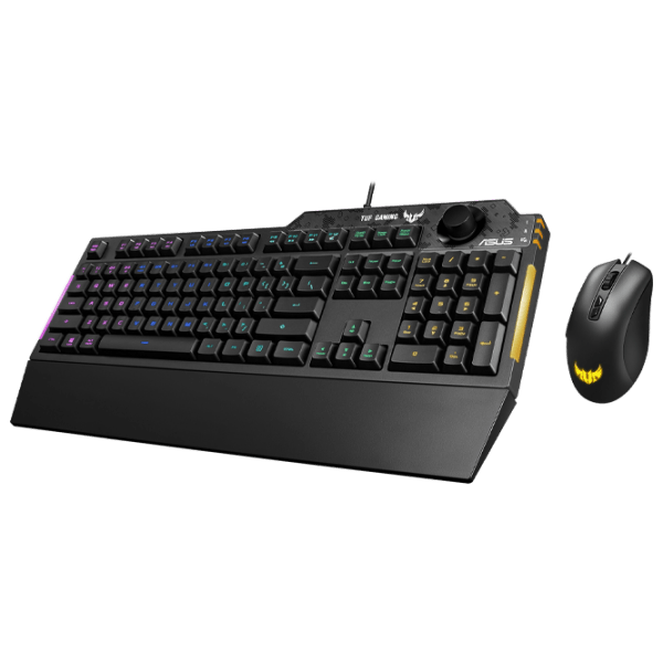 Set Asus TUF K1/ M3 Kit Black Gaming, Cu fir photo 2