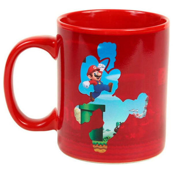Cană Paladone Super Mario Red 315 ml photo 2