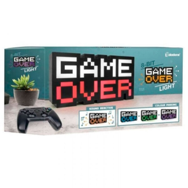 Lampă de masă fan Paladone Game Over PP5016V3 Black  photo 2