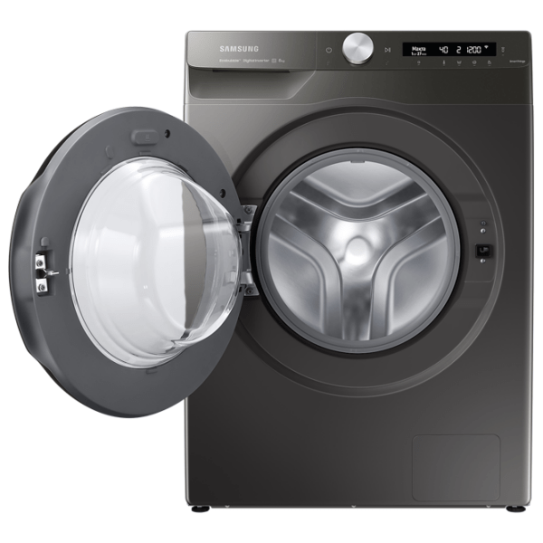 Стиральная машина Samsung WW80A6S24AN/ LD Нержавеющая сталь 8 кг, 1200 об/ мин, A+++ photo 2