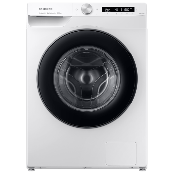 Mașină de spălat Samsung WW80A6S24AW/ LD White 8 kg, 1200 rpm, A+++ photo 1