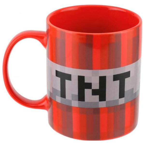 Cană Paladone Minecraft Mug & Socks Red 300 ml photo 2