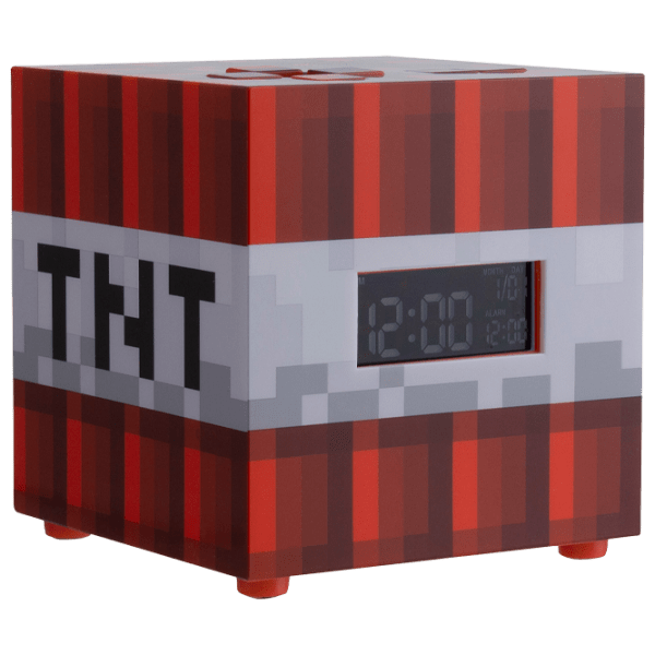 Deșteptător Paladone Minecraft TNT Alarm PP8007MCF Red Minecraft photo 1