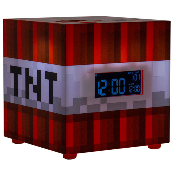 Deșteptător Paladone Minecraft TNT Alarm PP8007MCF Red Minecraft photo 2