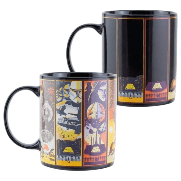 Cană Paladone Star Wars Saga Black 300 ml photo 1