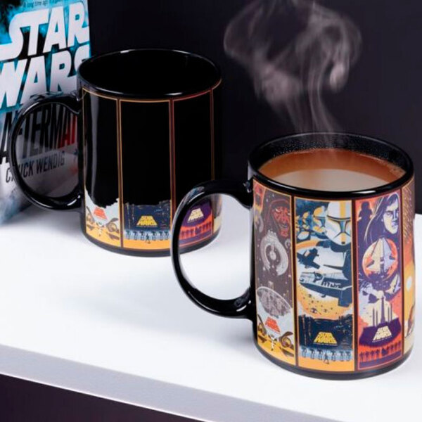Cană Paladone Star Wars Saga Black 300 ml photo 3