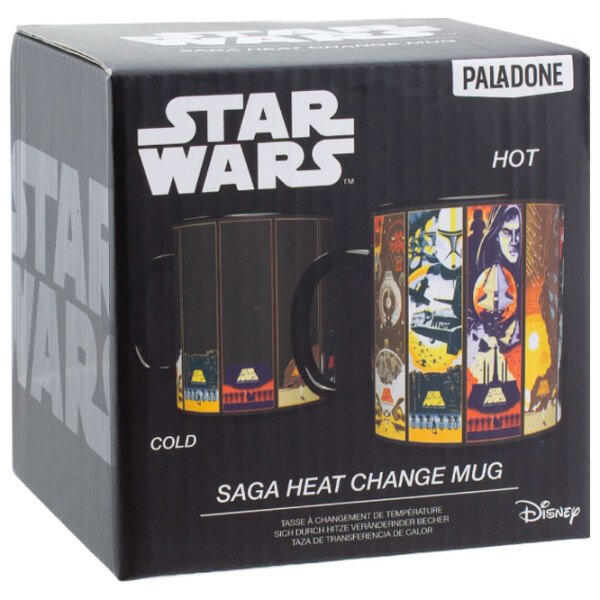 Cană Paladone Star Wars Saga Black 300 ml photo 5
