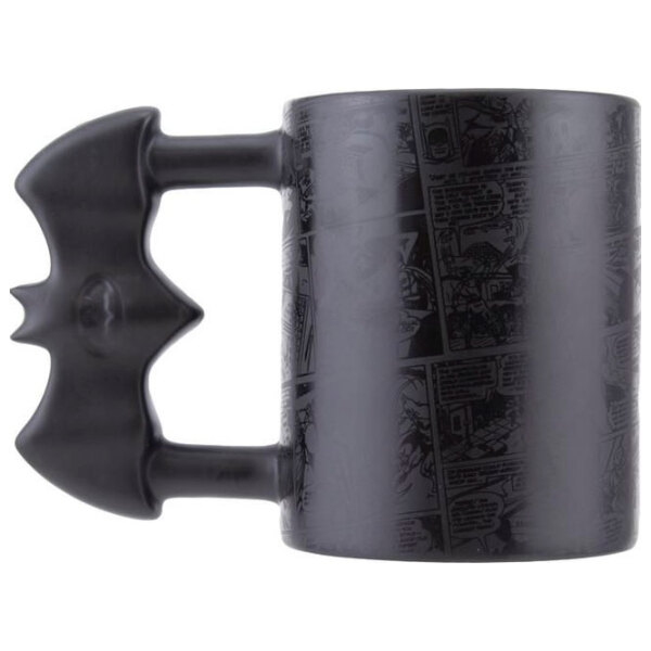 Cană Paladone Batman Batarang Black 330 ml photo 2