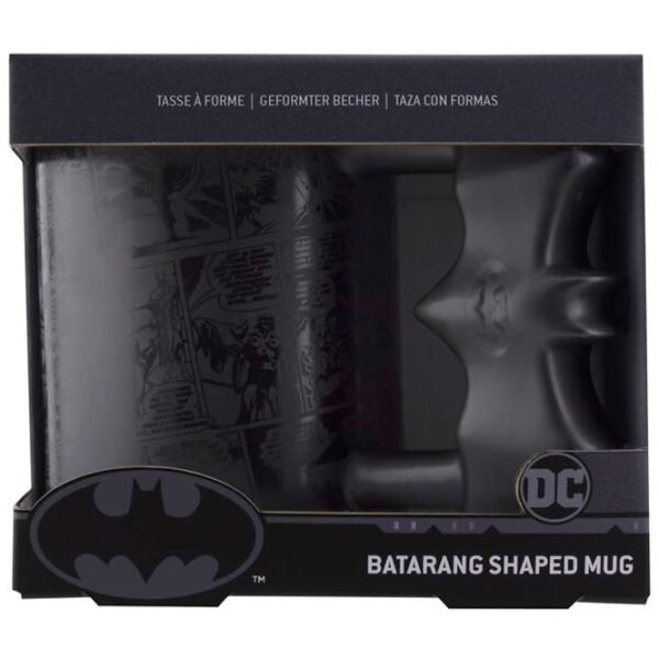 Cană Paladone Batman Batarang Black 330 ml photo 5