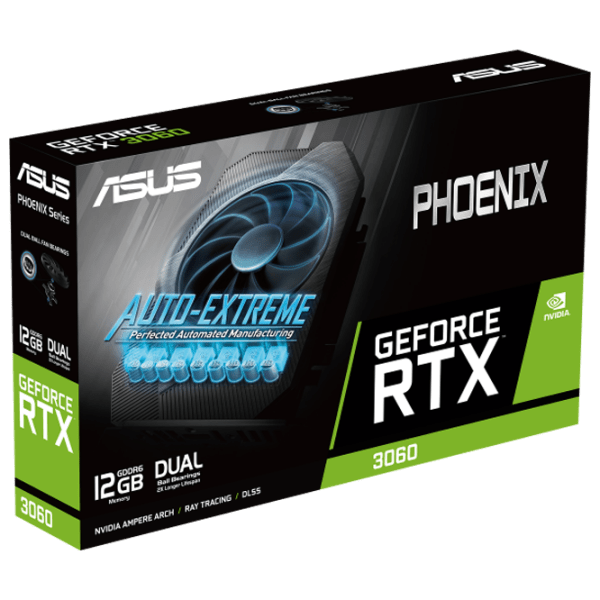 Видеокарта Asus GeForce RTX 3060 12 ГБ  photo 8