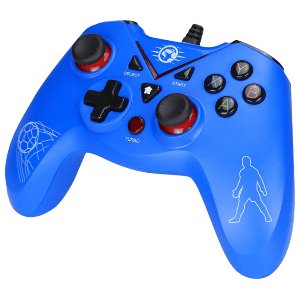 Gamepad Marvo GT018 Blue Cu fir / 12 buttons photo 2
