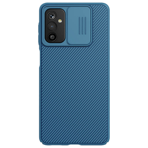 Husă pentru smartphone Samsung Galaxy M52 (CamShield) Blue Nillkin, PC, Back photo 1