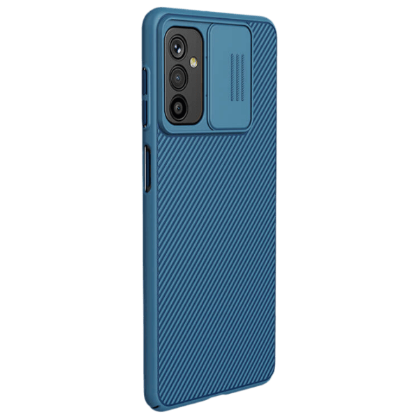 Husă pentru smartphone Samsung Galaxy M52 (CamShield) Blue Nillkin, PC, Back photo 2