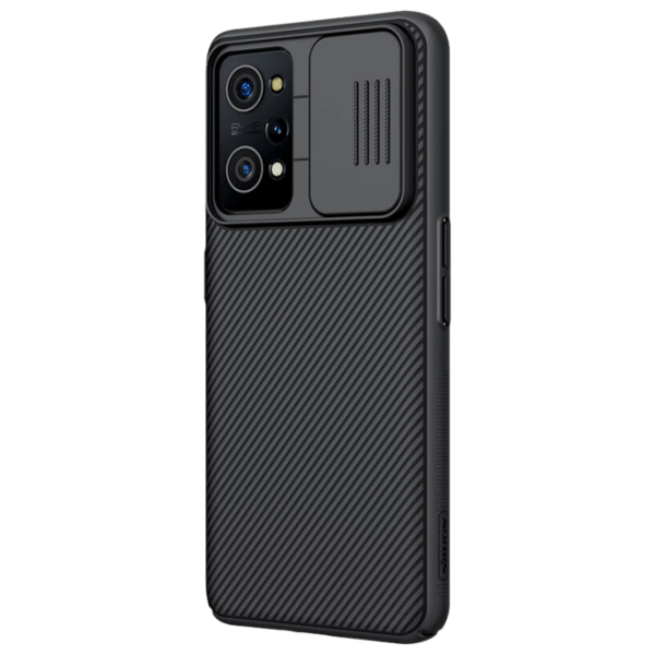 Husă pentru smartphone Realme GT Neo 2 (CamShield) Black Nillkin, PC, Back photo 2