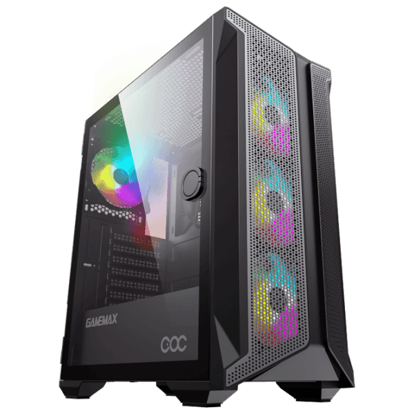 Calculator de jocuri Navigator 00208 Black AMD Ryzen 7 3700X 16 GB 500 GB 1 TB Radeon RX 6600 XT 8 GB photo 1