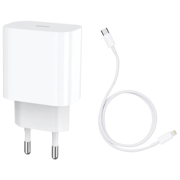 Încărcător de rețea Jellico AK180 (20 W) White USB Type-C / Lightning photo 1